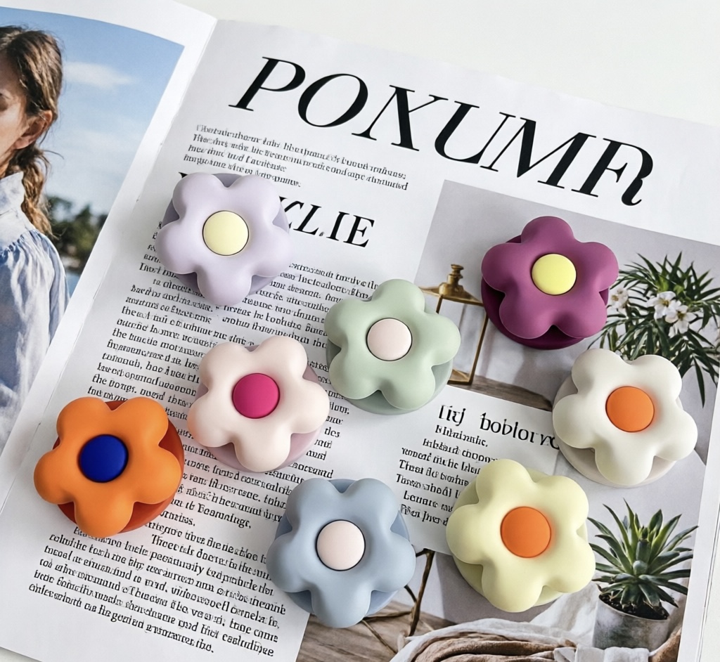 Cute Matte Flower Silicone Pho - огляд і ціна Drone Camera Stabilized