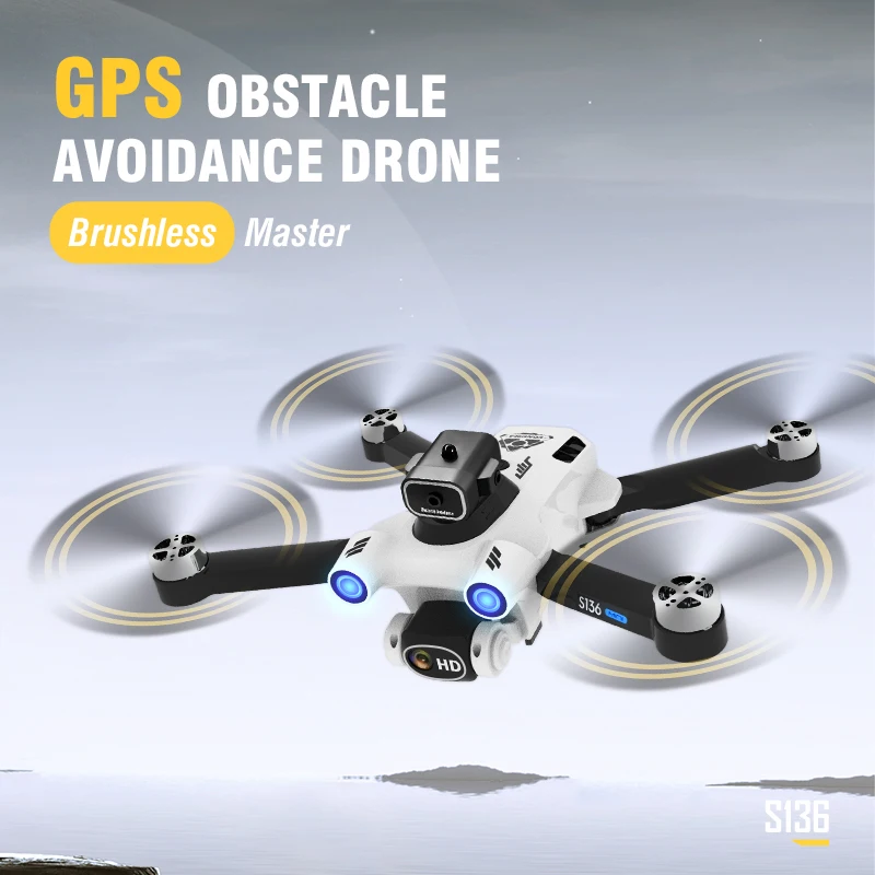 Drone S136 Pro Ultra Rc Drones - огляд і ціна Drone Camera Professional